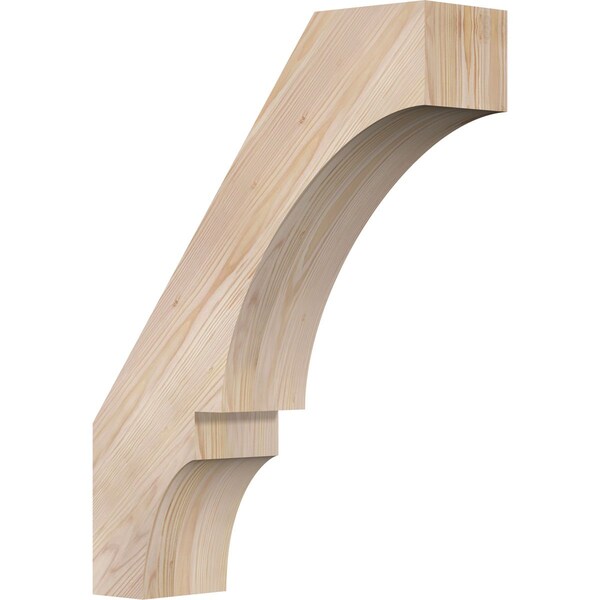 Ekena Millwork 5 1/2"W x 20"D x 26"H Balboa Smooth Knee Brace, Douglas Fir BRC06X20X26BOA00SDF - main